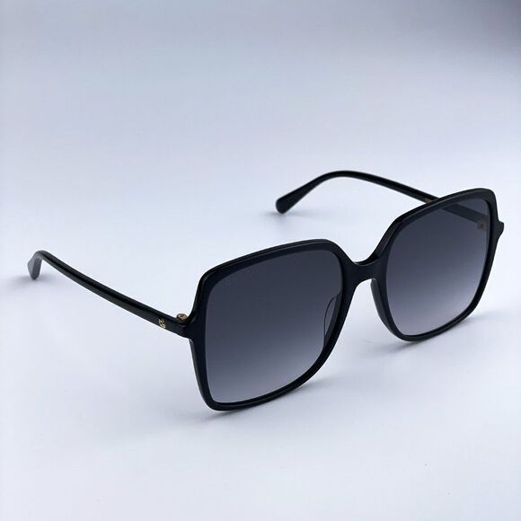 NEW GUCCI GG0544S BLACK/GRADIENT GREY 001 57/18/140  Women Sunglasses main image 12